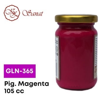 Koza Sanat Geleneksel Ebru Boyası 105cc GLN-365 Pigment Magenta