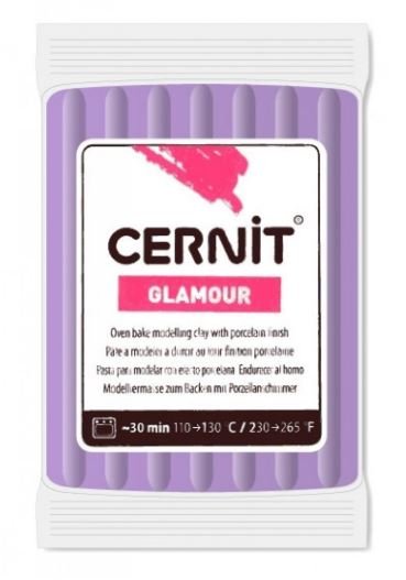 Cernit Glamour Metalik Polimer Kill 56gr 900 Violet
