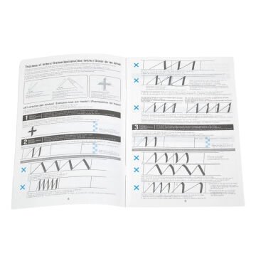 Zig A To Zig Calligraphy İdea Kaligrafi Eğitim Kıtapcığı Workbook İtalic INWB201-801