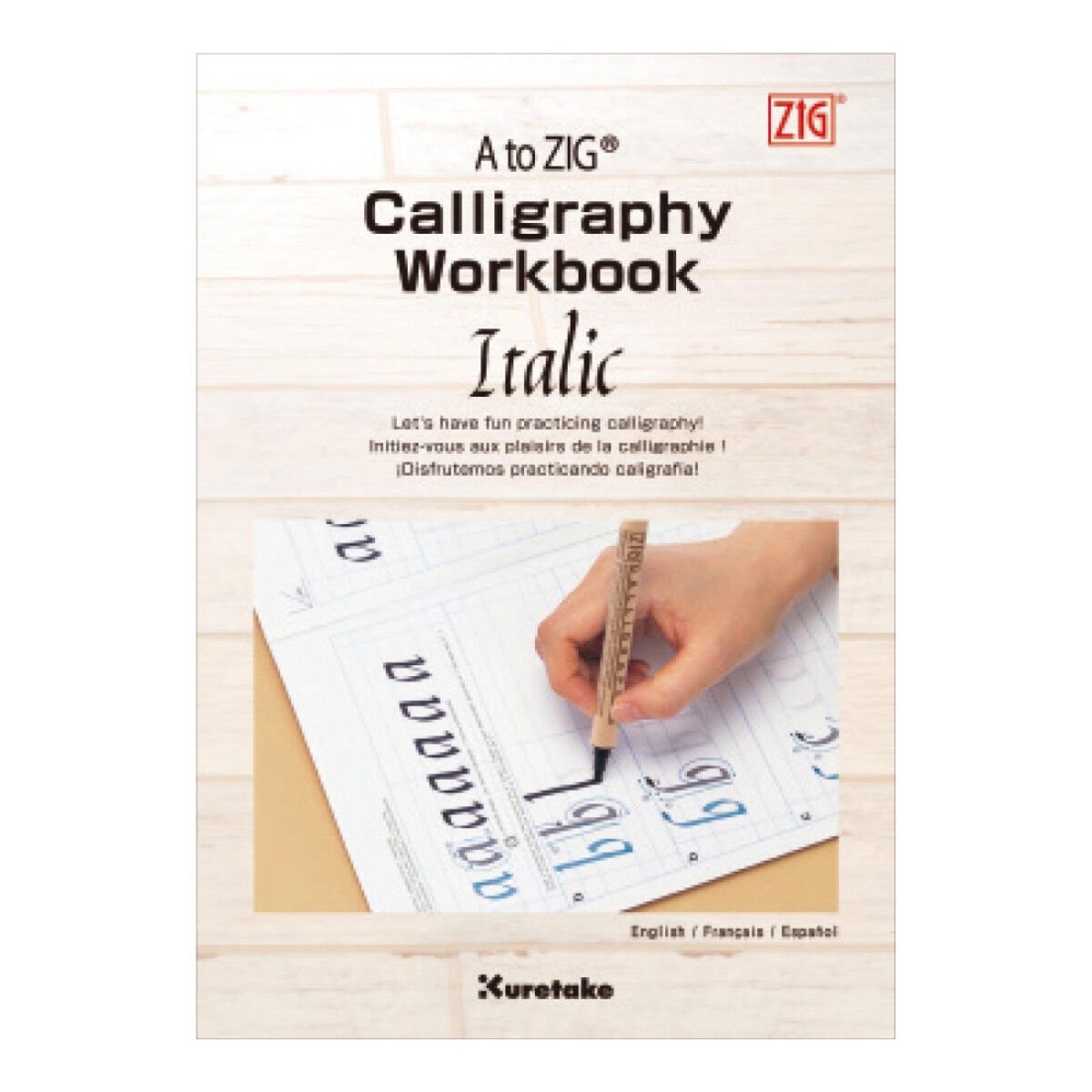 Zig A To Zig Calligraphy İdea Kaligrafi Eğitim Kıtapcığı Workbook İtalic INWB201-801