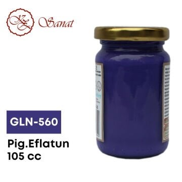 Koza Sanat Geleneksel Ebru Boyası 105cc GLN-560 Pigment Eflatun