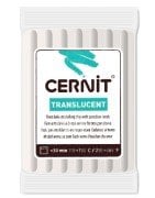 Cernit Translucent Şeffaf Polimer Kil 56gr 005 Translucent White