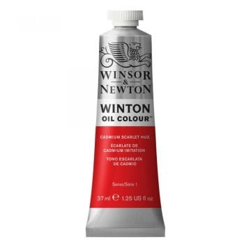Winsor Newton Winton Yağlı Boya 37ml 107 Cadmium Scarlet Hue