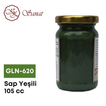 Koza Sanat Geleneksel Ebru Boyası 105cc GLN-620 Pigment Sap Yeşili