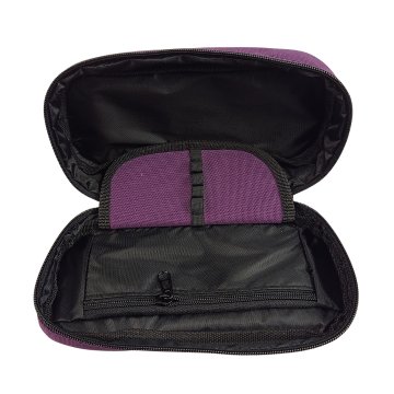 BBack Tek Bölmeli Fonksiyonel Kalem Çantası 22x10,5x6cm - Mor