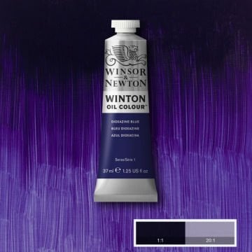 Winsor Newton Winton Yağlı Boya 37ml 406 Dioxazine Blue