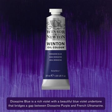 Winsor Newton Winton Yağlı Boya 37ml 406 Dioxazine Blue