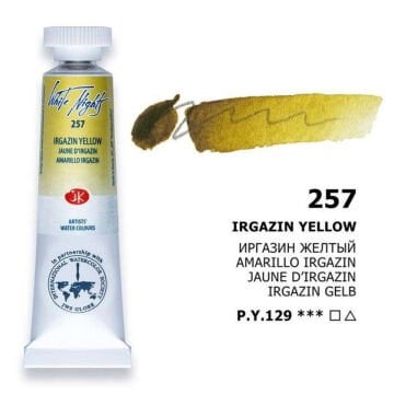 White Nights Watercolor Tüp Sulu Boya 10ml 257 İrgazin Yellow