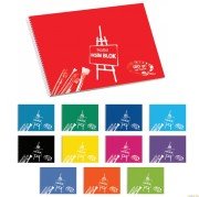 Notte Resim Defteri Spiralli 15 Yaprak 25x35 Orta Boy