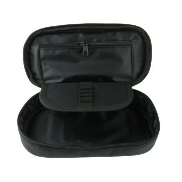 BBack Tek Bölmeli Fonksiyonel Kalem Çantası 22x10,5x6cm - Siyah