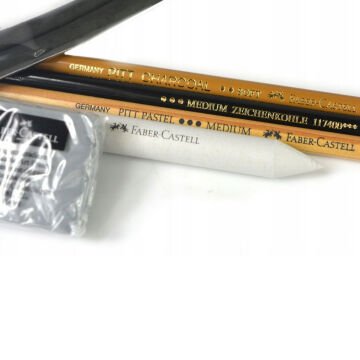 Faber-Castell Kömür Eskiz Seti 7 Parça