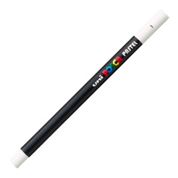 Uni Posca Wax Pastel Boya Kalemi 01 Beyaz