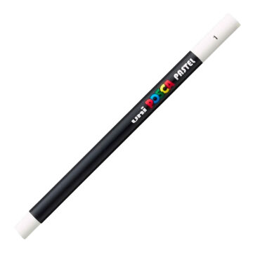 Uni Posca Wax Pastel Boya 01 Beyaz