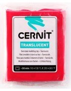 Cernit Translucent Şeffaf Polimer Kil 56gr 474 Translucent Ruby Red 