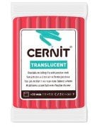 Cernit Translucent Şeffaf Polimer Kil 56gr 474 Translucent Ruby Red 