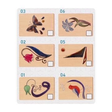 Kumtoys Filografi Sanatı 24x17cm 01 Vav