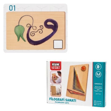 Kumtoys Filografi Sanatı 24x17cm 01 Vav