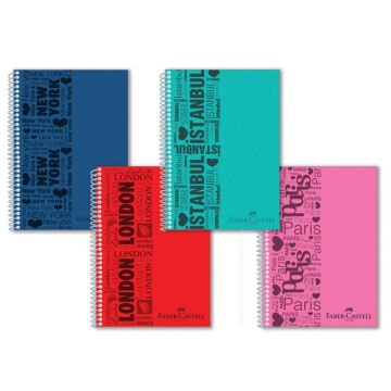 Faber Castell Defter PP Kapak Since 1761 A4 100yp Çizgili