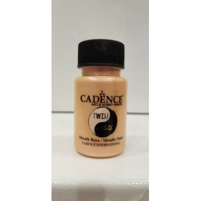 Cadence Twin Magic Metalik Boya Tm-14 50ml Mor Şeftali