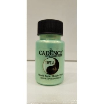 Cadence Twin Magic Metalik Boya Tm-16 50ml Altın Yeşil