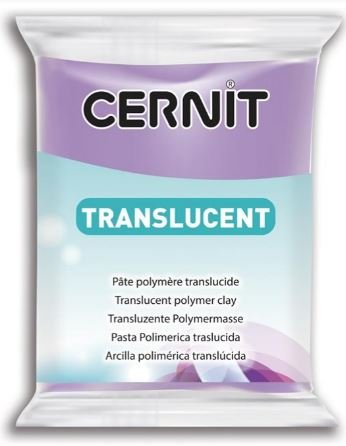Cernit Translucent Şeffaf Polimer Kil 56gr 900 Violet