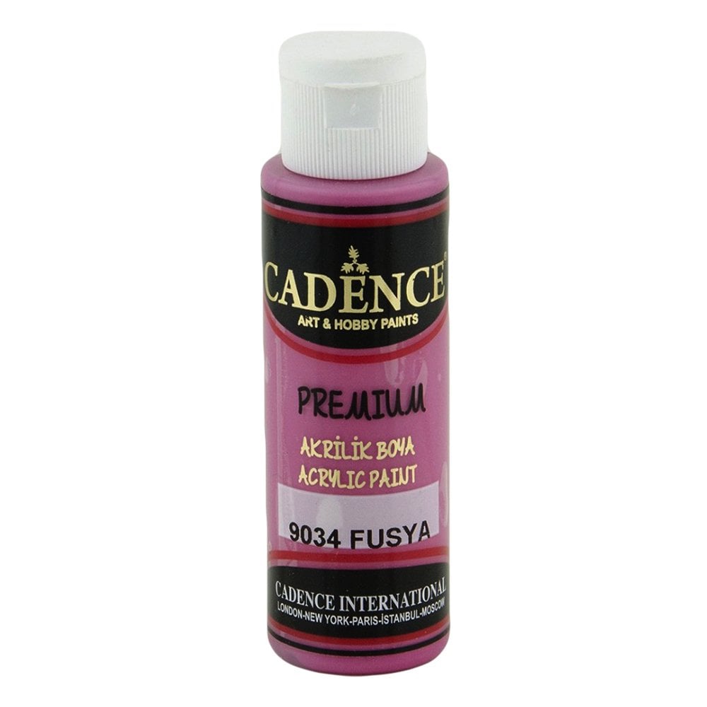 Cadence Akrilik Boya 70ml 9034 Fuşya