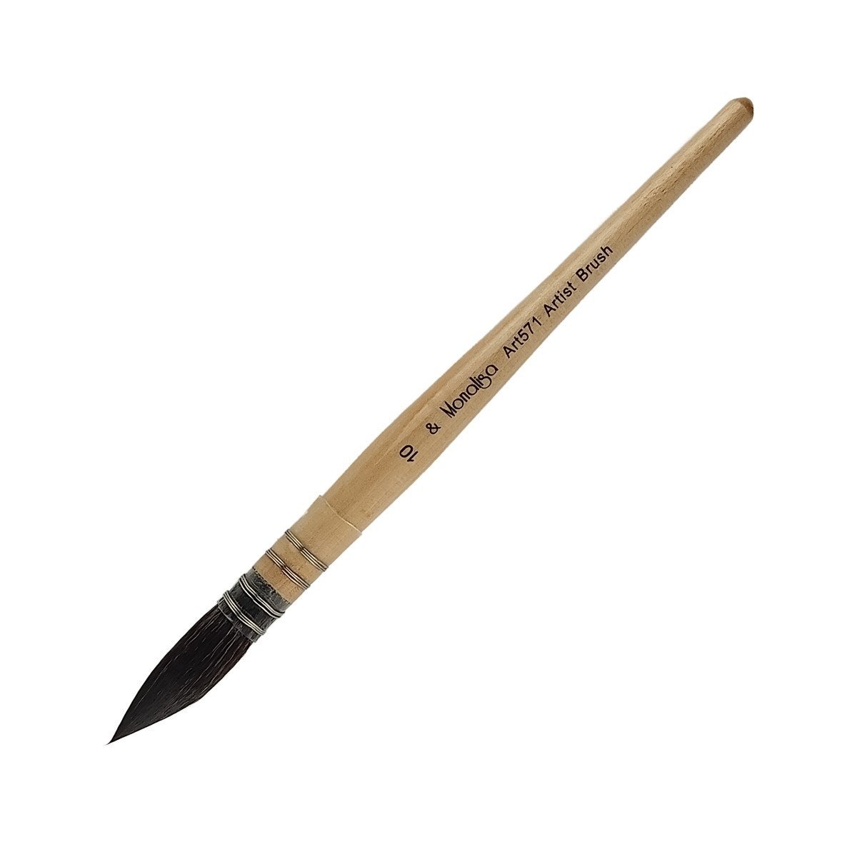 Mona Lisa Telli Sulu Boya Yuvarlak Fırçası Seri 571 No 10