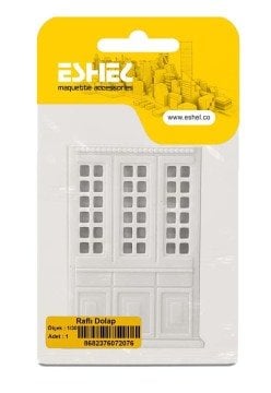 Eshel Maket Raflı Dolap 1/30