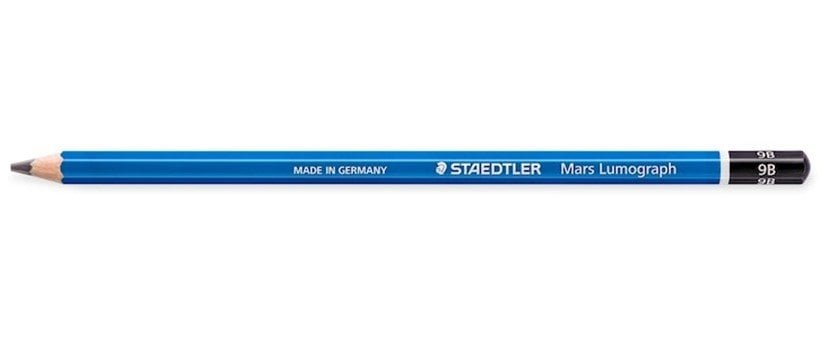 Staedtler Mars Lumograph Dereceli Kara Kalem Seri: 100 9B