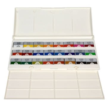 Afra Artists Water Colours Sulu Boya Tam Tablet Seti 24lü