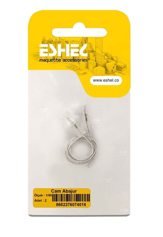 Eshel Maket Cam Abajur 1/50 2li