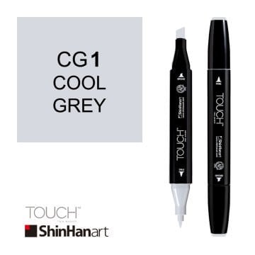 ShinHan Art Touch Twin Marker CG1 Cool Grey