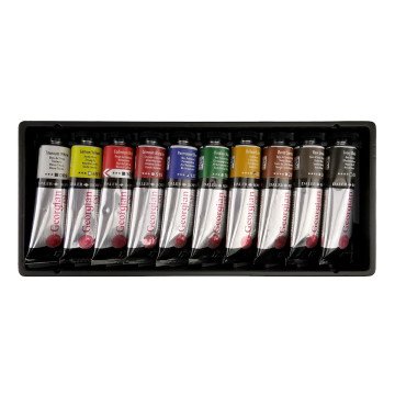 Daler Rowney Georgian Yağlı Boya Seti 10 Renk x 38ml