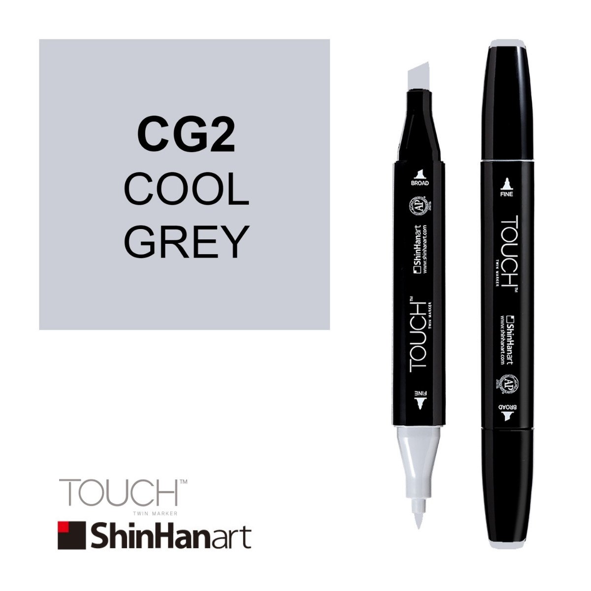ShinHan Art Touch Twin Marker CG2 Cool Grey - 125,00 TL | Hakikat