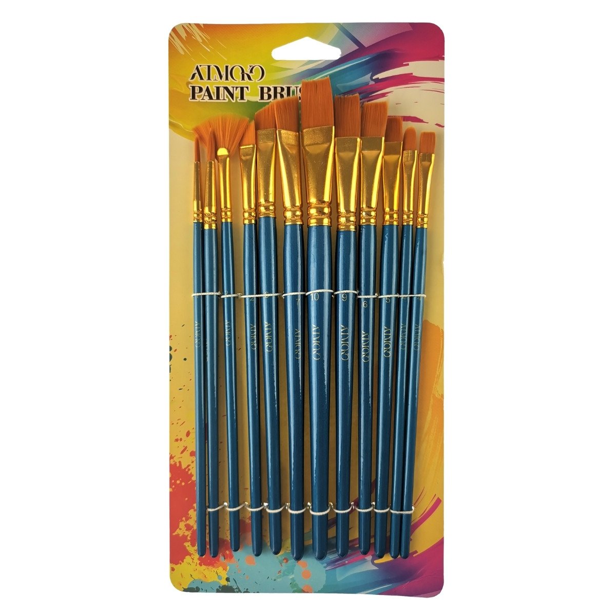 Art Design Sentetik Fırça Seti 12li