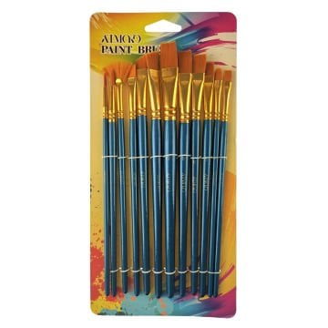 Art Design Sentetik Fırça Seti 12li
