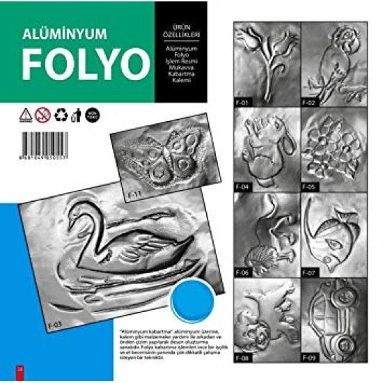 Kumtoys Alüminyum Folyo Kelebek