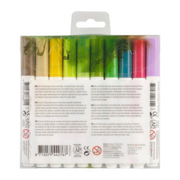 Talens Ecoline Brush Pen 10lu Botanik Renkler