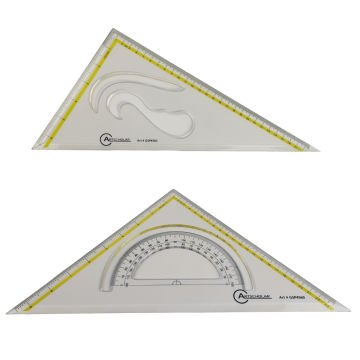 Artscholar Gönye Takımı 23 ve 28cm 2li Set