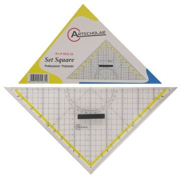 Artscholar Üçgen Gönye Geodreieck 25cm Geo25