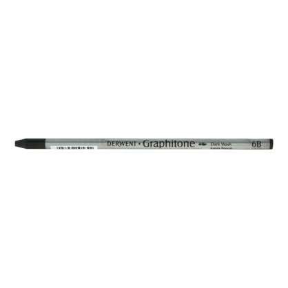 Derwent Watersoluble Graphitone Suda Çözünebilen Ağaçsız Grafit Kalemi 6B