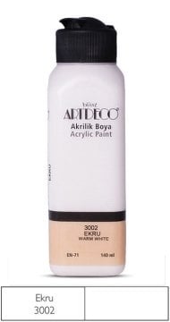 Artdeco Akrilik Boya 140ml 3002 Ekru