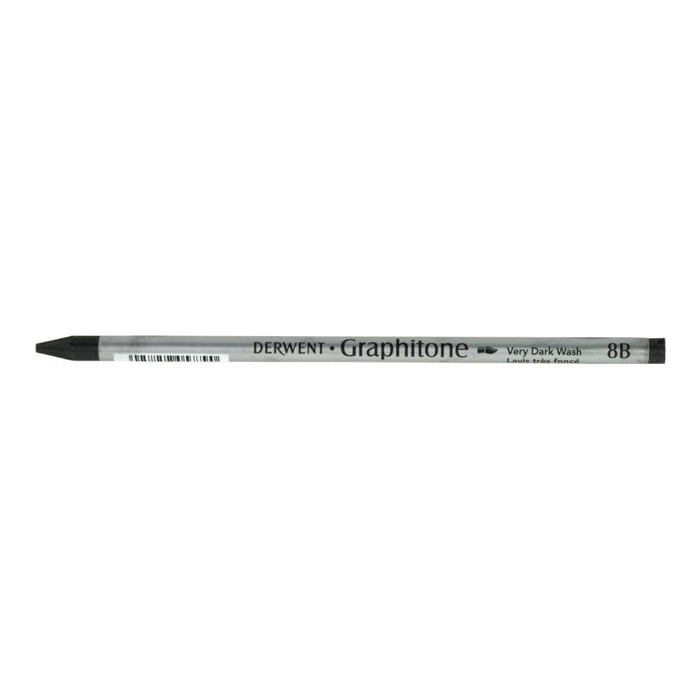 Derwent Watersoluble Graphitone Suda Çözünebilen Ağaçsız Grafit Kalemi 8B