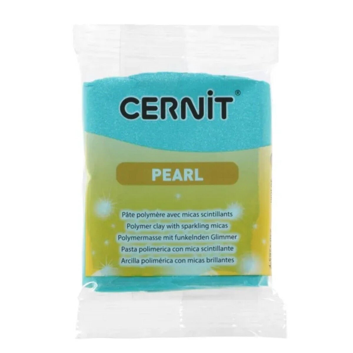 Cernit Pearl Parıldıyan Polimer Kil 56gr 600 Green