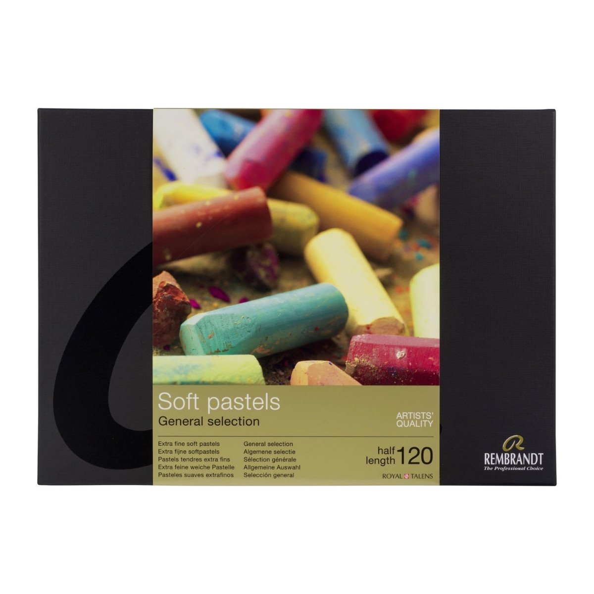 Rembrandt Soft Pastel Boya Yarım Boy 120 Renk Set