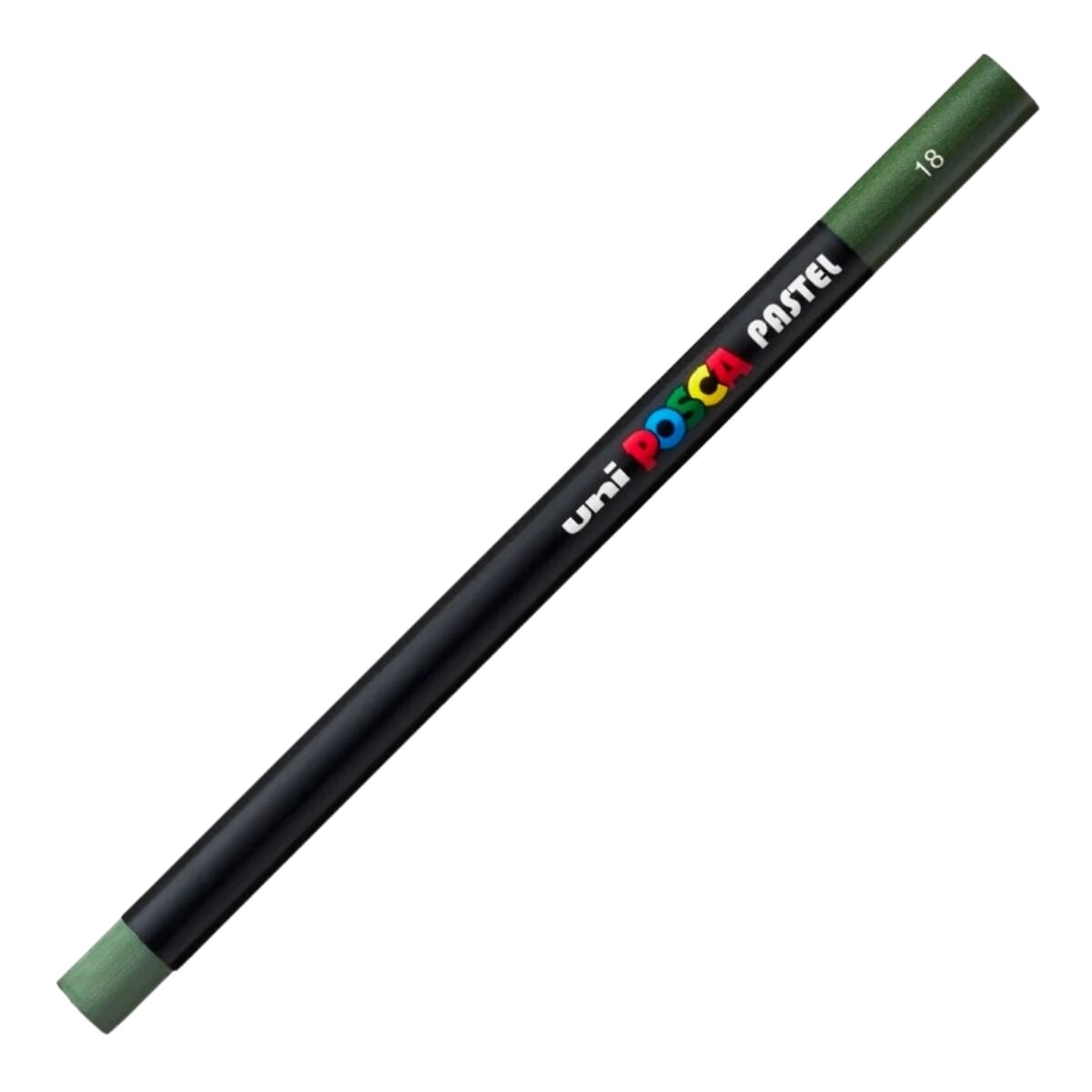 Uni Posca Wax Pastel Boya Kalemi 18 Dark Olive
