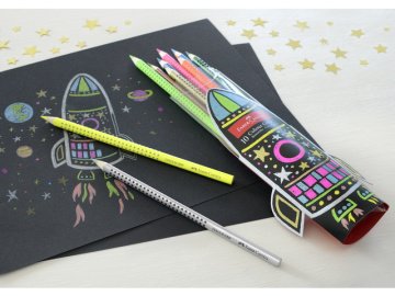 Faber Castell Boyama Roket Seti Neon Ve Metal Renkler 10lu