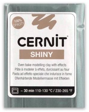Cernit Shiny Parıldıyan Polimer Kil 56gr 630 Duck Green