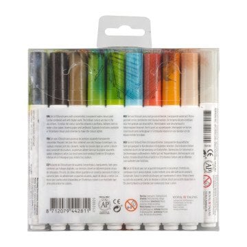 Talens Ecoline Brush Pen 10lu Mimari
