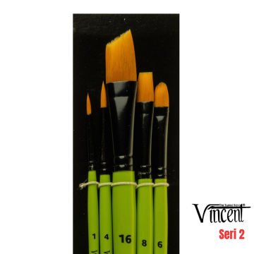 Vincent Fırça Seti 5li S2